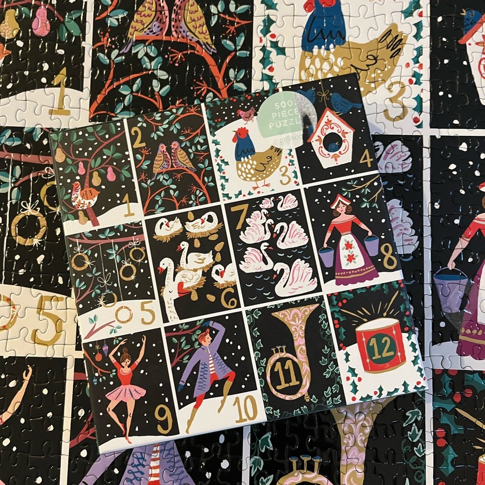 Twelve Days of Christmas Puzzle